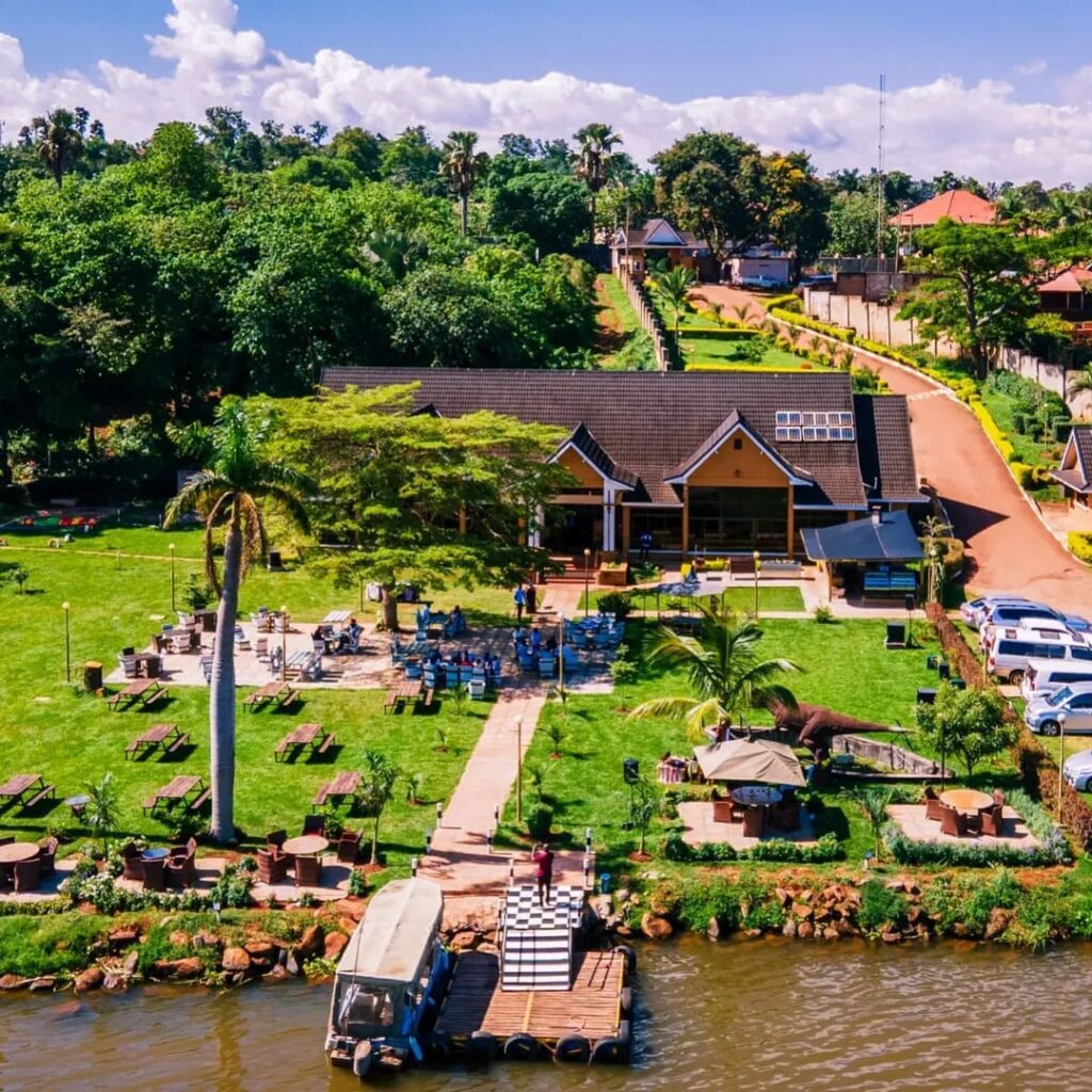Jinja Sailing Club is a leisure location in Jinja, Uganda, perfect for waterfront garden and conference hall weddings. Image Source: Instagram/@jinjasailing_club