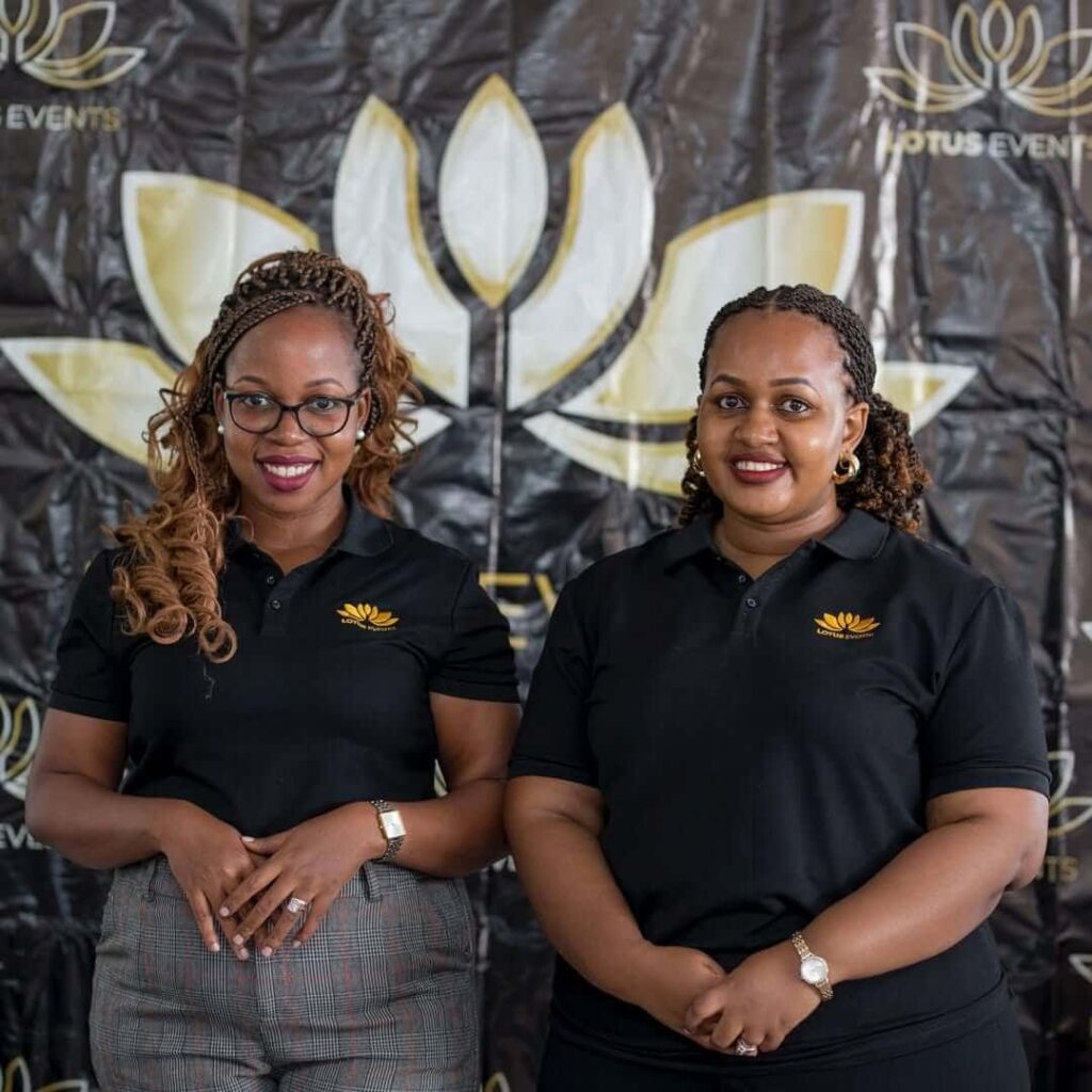 Lotus Event Planners was founded by two sisters, namely Phyllis Kyomuhendo and Barbrah Mbonimpa Kagambo. Uganda. Image Source: Instagram/@lotus_events_planners