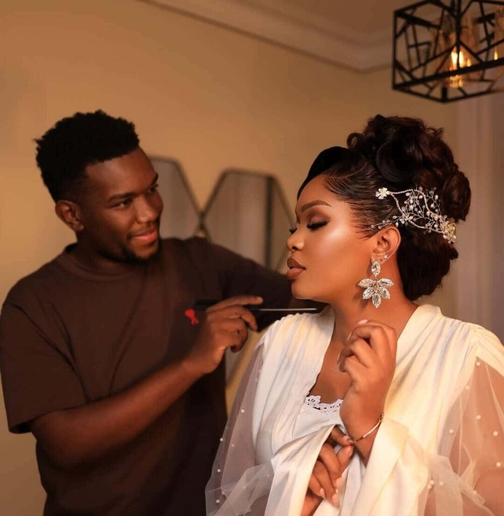 Rian Hairz is one of the biggest and most trusted bridal hairstyling brands in Uganda. Image Source: Instagram/@rianhairz