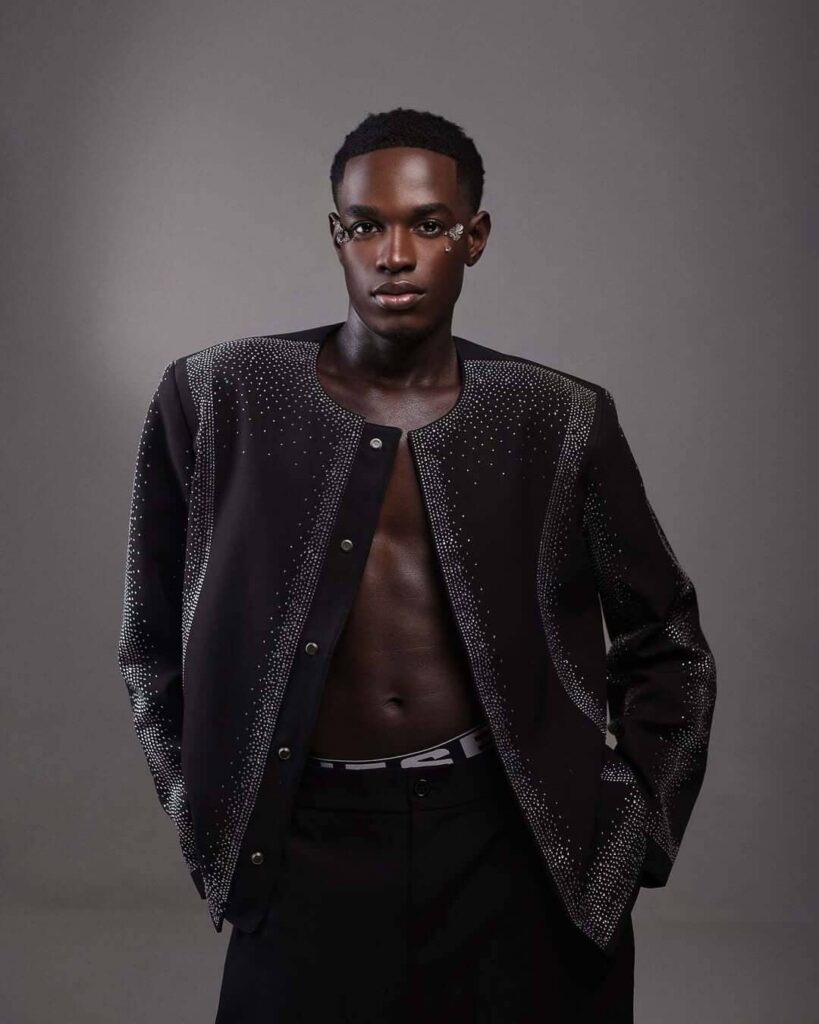 Samuel Nathan is the CEO and creative director of Sammy Touch, a Uganda-based makeup artistry company and one of the male-owned beauty brands. Image Source: Instagram/@sammynathan_