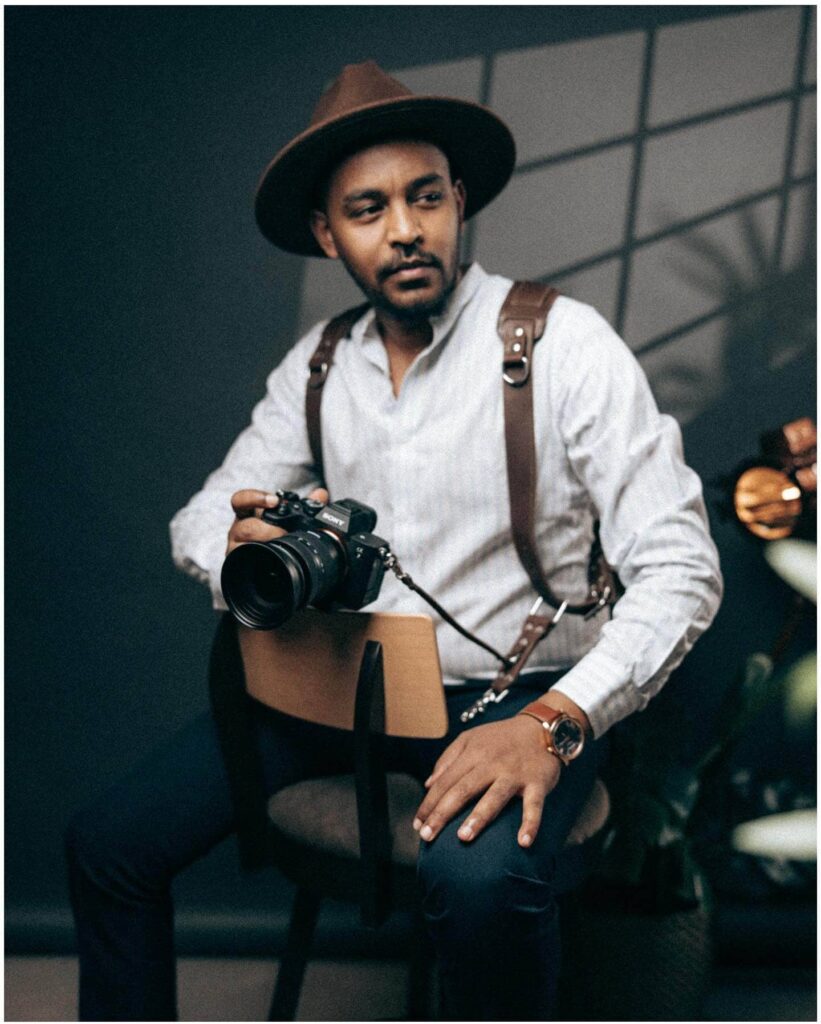 Getnet Teshome, the CEO and creative director of Gettphotography. Image Source: Instagram/@gettphotography