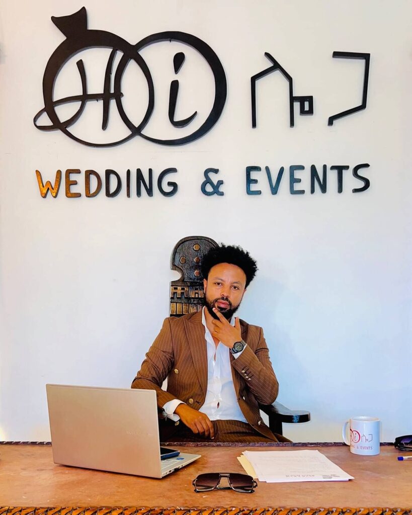 Nebil Ahmed, the CEO and creative director of Hiloga Wedding. Image Source: Instagram/@ nebil_hiloga
