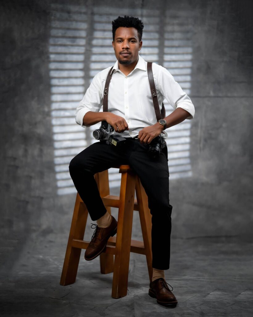 Surafel Admasu, the CEO and creative director of Mestawot Films. Image Source: Instagram/@mestawot__portraits
